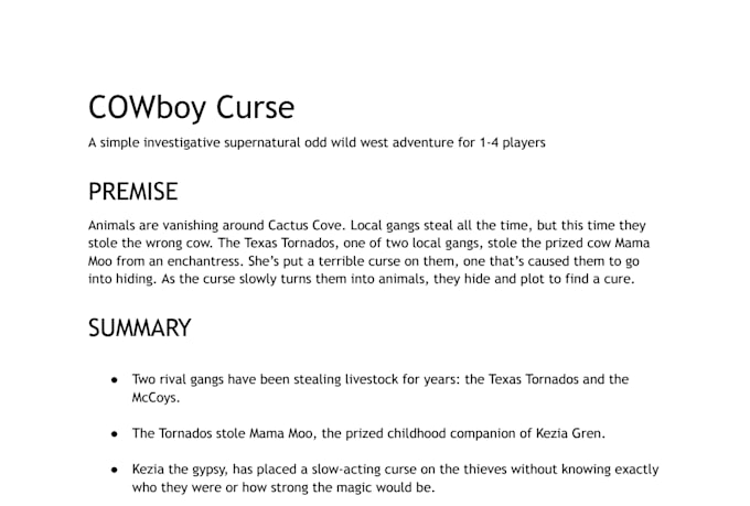 write you a fun ttrpg adventure plot